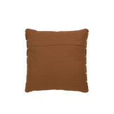 J-LINE BUITENKUSSEN LINES POLYESTER BRUIN/WIT