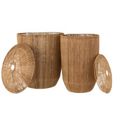J-LINE SET VAN 2 MANDEN DANTYA LANG – JUTE NATUUR