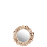 J-LINE SPIEGEL LISA SCHELPEN PAARS KLEIN