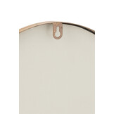 J-LINE SPIEGEL ABSTRACT MDF/GLAS GOUD LARGE