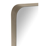 J-LINE SPIEGEL MARKUS METAAL/GLAS ZWART SMALL