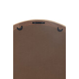 J-LINE WANDSPIEGEL ROND ROTAN/GLAS NATUUR SMALL