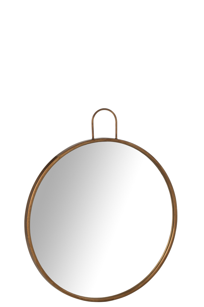 J-LINE SPIEGEL ANTO – GOUD MDF/GLAS KLEIN 71×60,5 CM