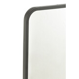 J-LINE SPIEGEL RECHTHOEKIG – MAT ZWART 120×40 CM