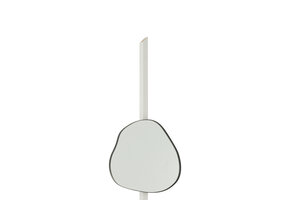 J-LINE WANDSPIEGEL EXTREMA IJZER/GLAS ZWART MEDIUM