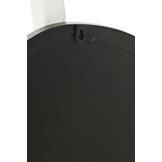 J-LINE WANDSPIEGEL EXTREMA IJZER/GLAS ZWART MEDIUM