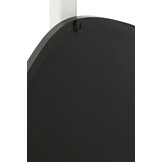 J-LINE WANDSPIEGEL EXTREMA IJZER/GLAS ZWART LARGE