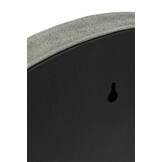 J-LINE RONDE SPIEGEL LEDER GROEN SMALL