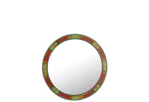 J-LINE RONDE SPIEGEL FRAME MUMBAI MDF MIX