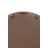 J-LINE RONDE WANDSPIEGEL ROTAN/GLAS NATUREL MEDIUM