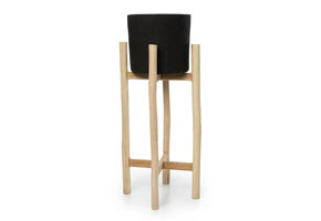BAZAR BIZAR THE CHARCOAL HIGH - BLACK NATURAL - L