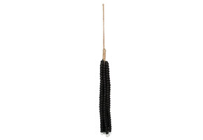 BAZAR BIZAR THE WOODEN BEADS TASSEL – ZWART