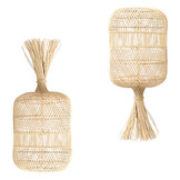 BAZAR BIZAR THE DUMPLING FLOOR LAMP / PENDANT NATURAL M