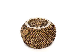 BAZAR BIZAR OPBERGMAND THE COLONIAL PEEK-A-BOO – NATUURLIJK BRUIN S