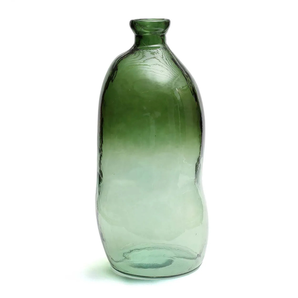 BAZAR BIZAR THE JINSUO VASE – GERECYCLEERD GLAS GROEN