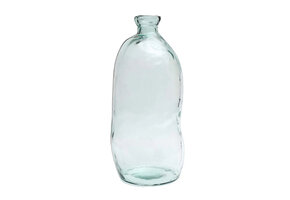 BAZAR BIZAR THE JINSUO VASE – GERECYCLEERD GLAS BLAUW