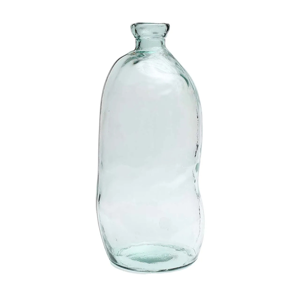 BAZAR BIZAR THE JINSUO VASE – GERECYCLEERD GLAS BLAUW