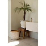 BAZAR BIZAR THE PANDAN BASKET #2 – NATUURLIJK WIT