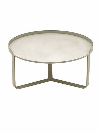 TUINCENTRUM LOPIK METALEN KOFFIETAFEL – ROND TAUPE