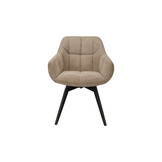 TUINCENTRUM LOPIK STOEL  X-3512XZ (SET VAN 2) – BEIGE/ZWART