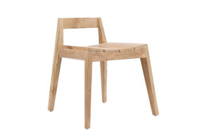BAZAR BIZAR THE YDRA DINING CHAIR – GERECYCLEERD TEAK NATUREL 61 CM