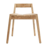 BAZAR BIZAR THE YDRA DINING CHAIR – GERECYCLEERD TEAK NATUREL 61 CM
