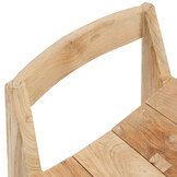 BAZAR BIZAR THE YDRA DINING CHAIR – GERECYCLEERD TEAK NATUREL 61 CM