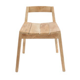 BAZAR BIZAR THE YDRA DINING CHAIR – GERECYCLEERD TEAK NATUREL 61 CM