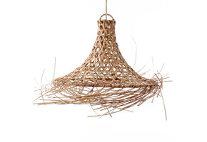 BAZAR BIZAR THE MYKONOS PENDANT – ROTAN NATUUR Ø60 CM (L)