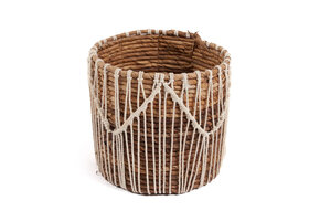 BAZAR BIZAR THE MACRA-MAZING MAND – NATUURLIJK/WIT – LARGE