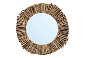 BAZAR BIZAR DE DRIFTWOOD HALO SPIEGEL – DRIJFHOUT NATUREL M