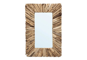 BAZAR BIZAR THE DRIFTWOOD FRAMED MIRROR