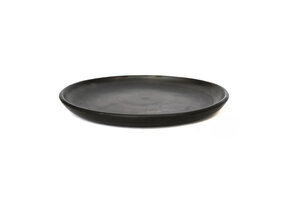 BAZAR BIZAR THE BURNED CLASSIC PLATE – ZWART – L – TERRACOTTA
