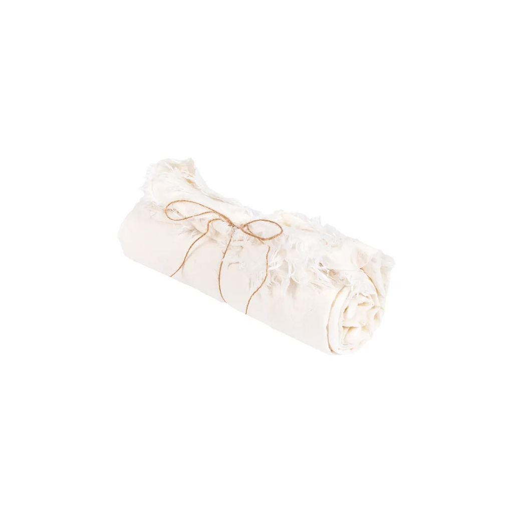 BAZAR BIZAR THE LINEN TABLECLOTH – WIT – 150×200 CM