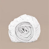 COCO & CICI HOESLAKEN TENCEL™ LYOCELL – SATEEN – WIT – 100×210×30 CM