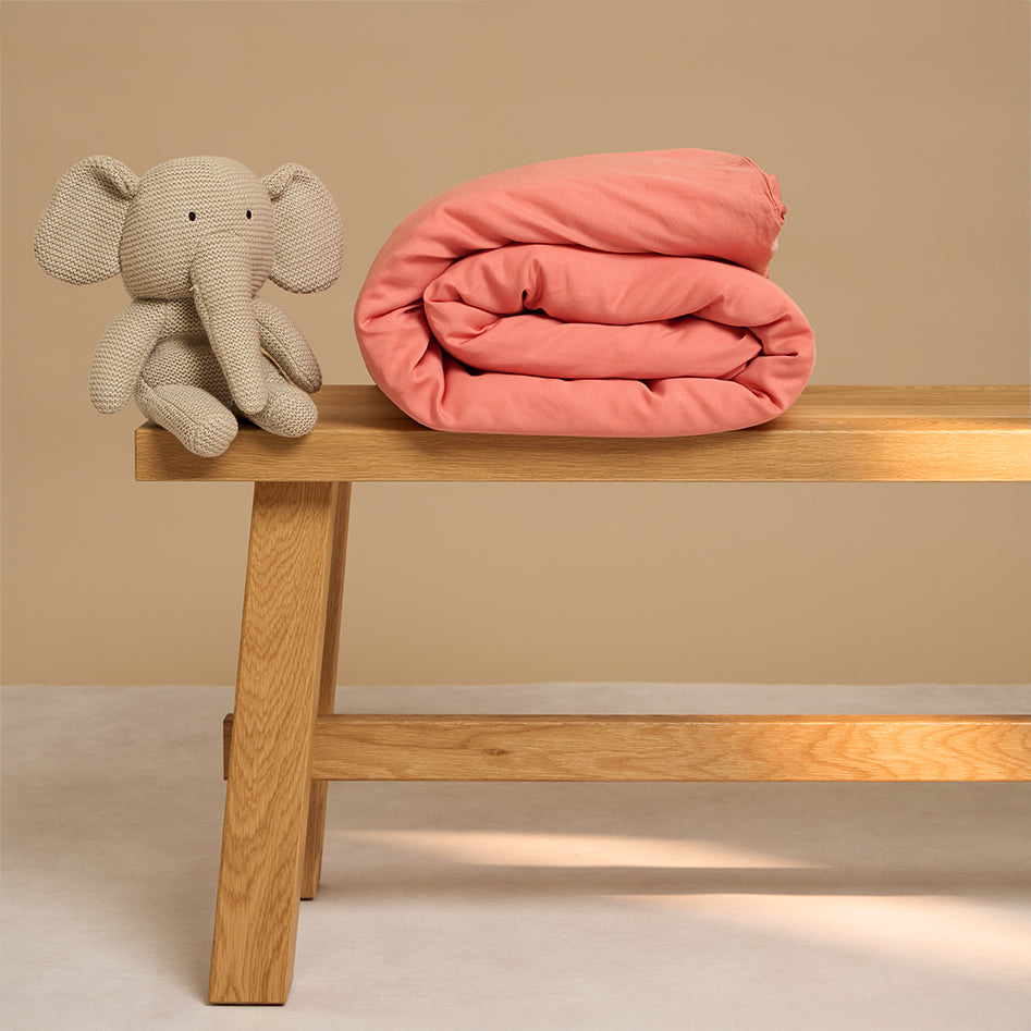 COCO & CICI KIDS DEKBEDOVERTREK – TENCEL™ TWILL – BLUSH – 120×150 CM (ZONDER KUSSENSLOOP)
