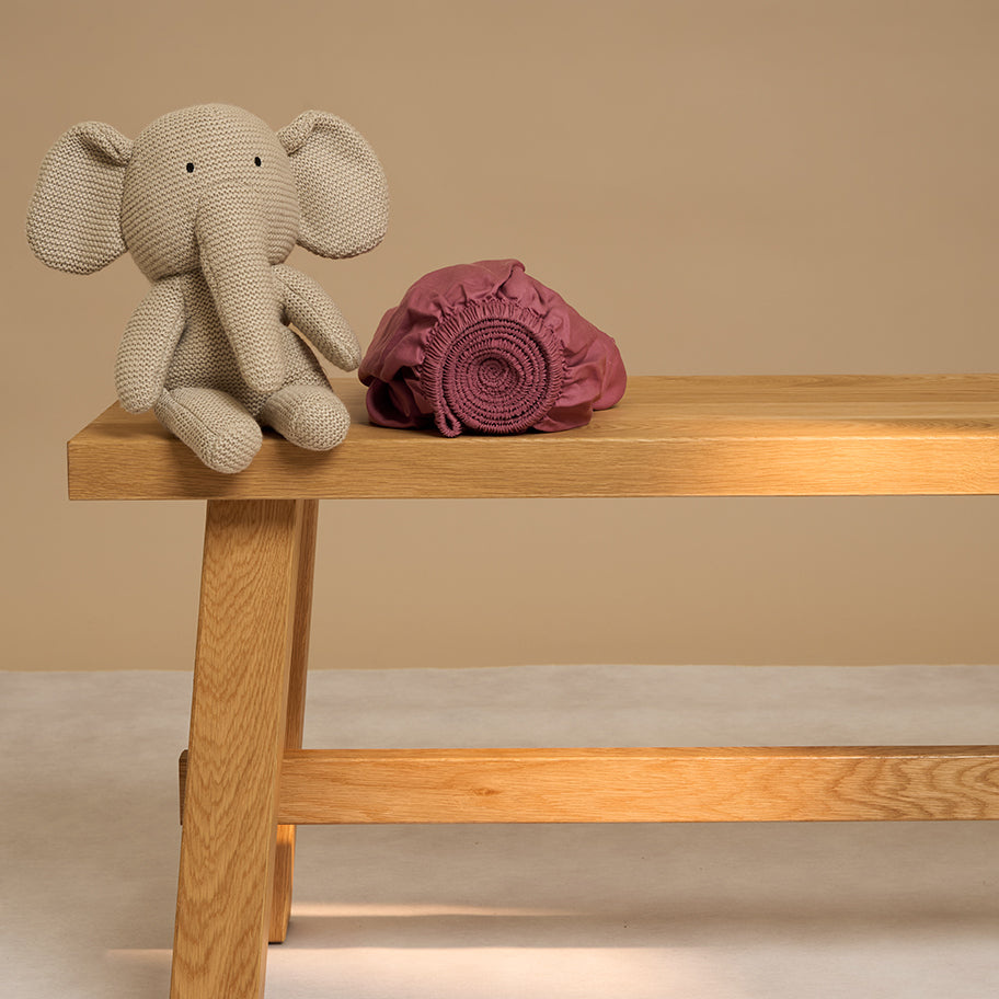 COCO & CICI KIDS HOESLAKEN – TENCEL™ TWILL – DUSTY ROSE – 70×145×15 CM