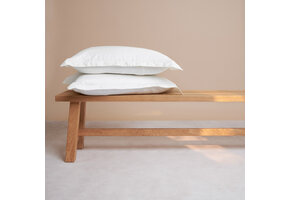 COCO & CICI KUSSENSLOOP TENCEL™ LYOCELL – SATEEN – WIT – 50×90 CM