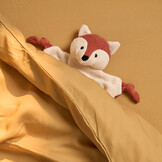 COCO & CICI KIDS DEKBEDOVERTREK – TENCEL™ TWILL – OKERGEEL – 100×135 CM