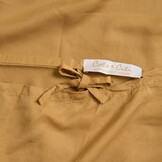 COCO & CICI KIDS DEKBEDOVERTREK – TENCEL™ TWILL – OKERGEEL – 100×135 CM