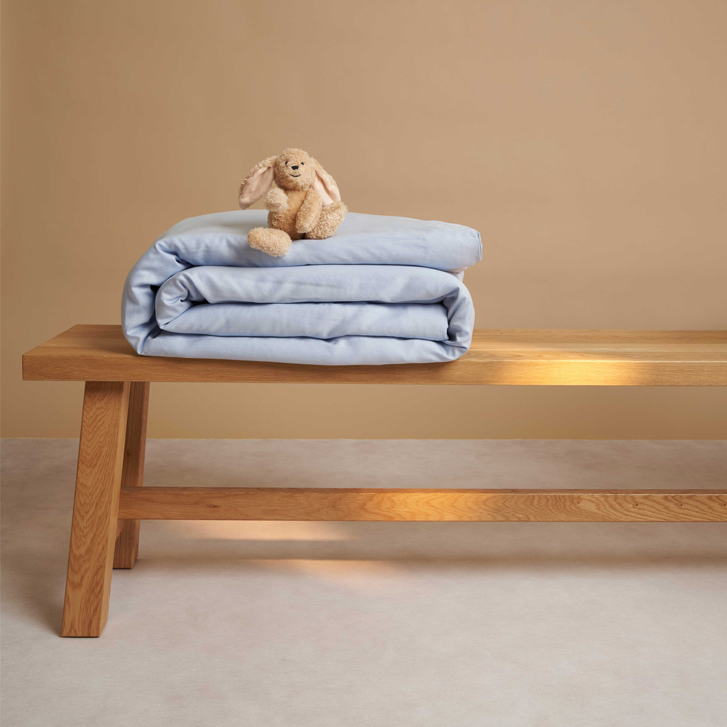 COCO & CICI KIDS – TENCEL™ TWILL DEKBEDOVERTREK LICHT BLAUW