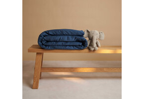 COCO & CICI KIDS TENCEL™ SATEEN DEKBEDOVERTREK BLAUW 100X135