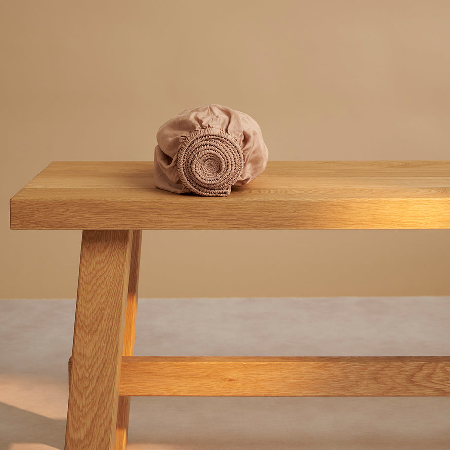 COCO & CICI KIDS HOESLAKEN TENCEL™ TWILL PEACH 60X120X15