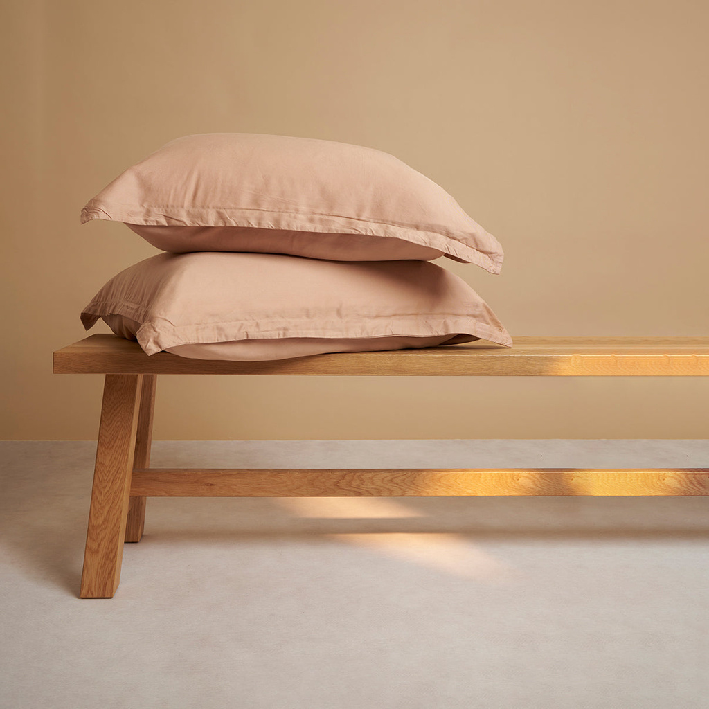 COCO & CICI TENCEL™ KUSSENSLOOP PEACH – MATTE TWILL WEAVING