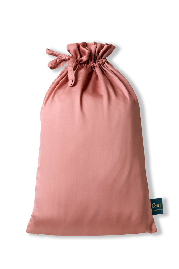 COCO & CICI TENCEL™ FITTED SHEET (90X200) TERRA ROSE