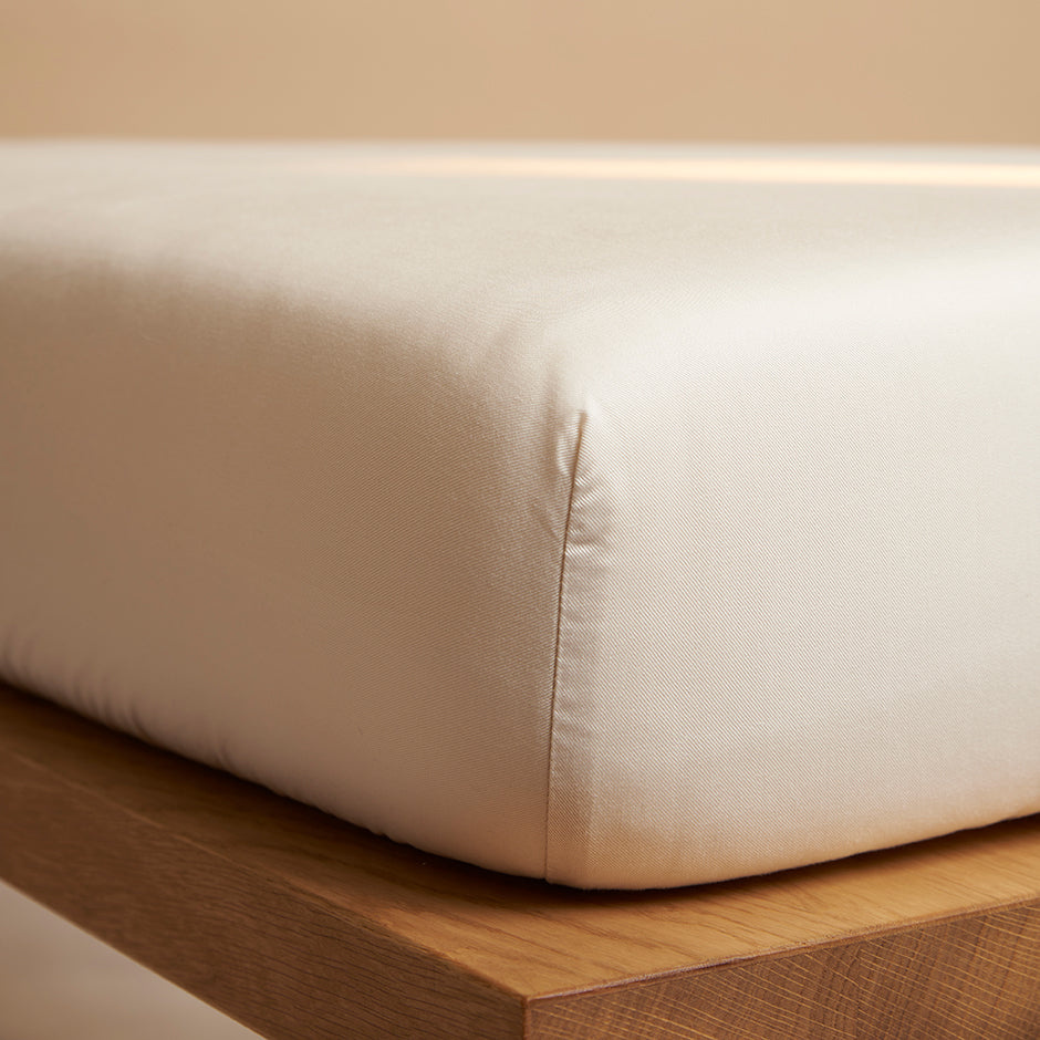 COCO & CICI TENCEL™ HOESLAKEN BEIGE TWILL 90X200X30