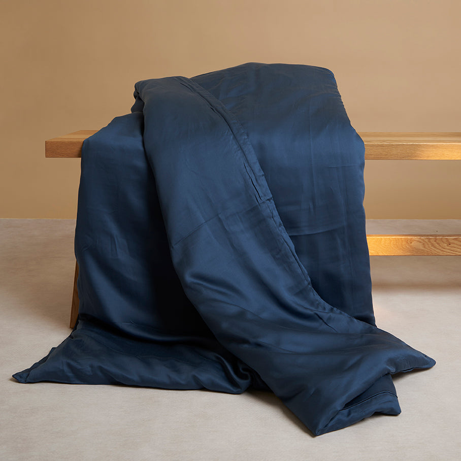 COCO & CICI KIDS TENCEL™ SATEEN DEKBEDOVERTREK BLAUW 100X135