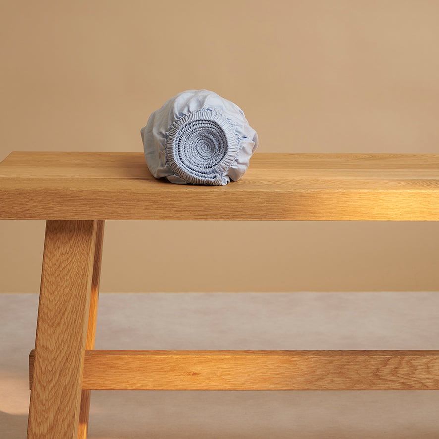 COCO & CICI KIDS - HOESLAKEN TENCEL™ TWILL LICHT BLAUW