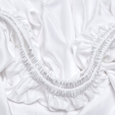 COCO & CICI KIDS HOESLAKEN TENCEL™ SATEEN WIT 60X120X15