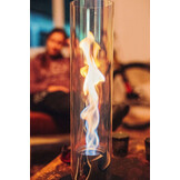 HÖFATS SPIN 120 SFEERLANTAARN – TAFELVUUR & DESIGNLAMP IN ÉÉN